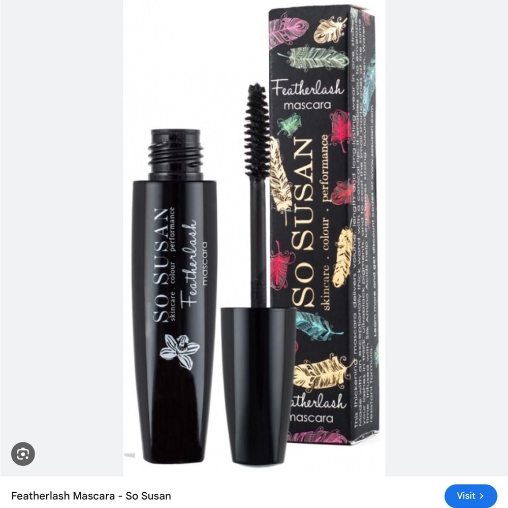NIB So Susan FeatherLash Mascara in Black